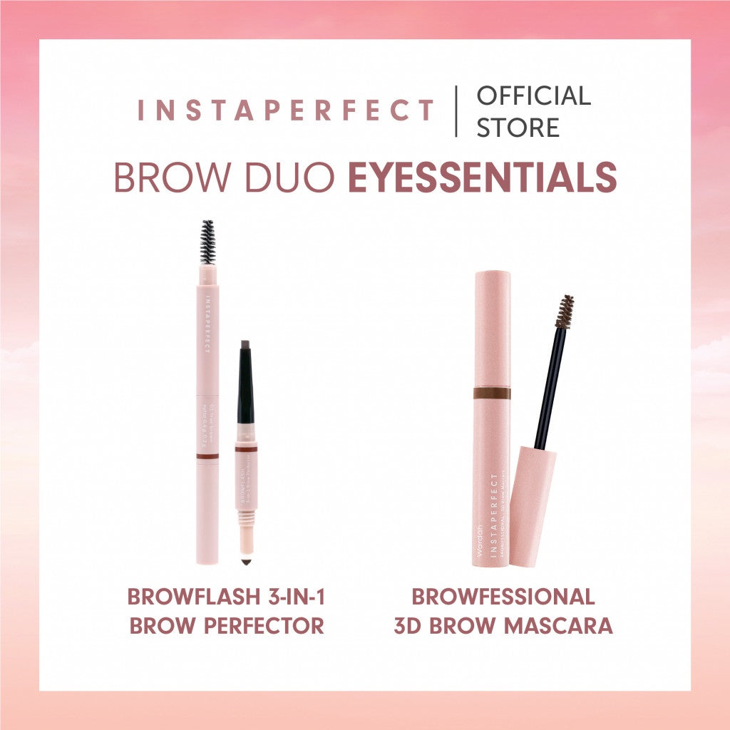 Instaperfect Brow Duo Eyessentials Bundle (Browflash + Brow Mascara)
