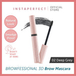 Instaperfect Brow Mascara & Eyeliner Eyessentials Bundle (Browfessional 3D Brow Mascara & Hypergetic Precise Black Liner)
