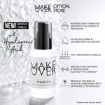 MAKE OVER Powerskin Water Charge Moisturizer - Hyaluronic Acid HA ringan lembab watery gampang cepat meresap base makeup kulit kenyal dalam 2 minggu cocok sebelum makeup tidak berwarna non-comedogenic