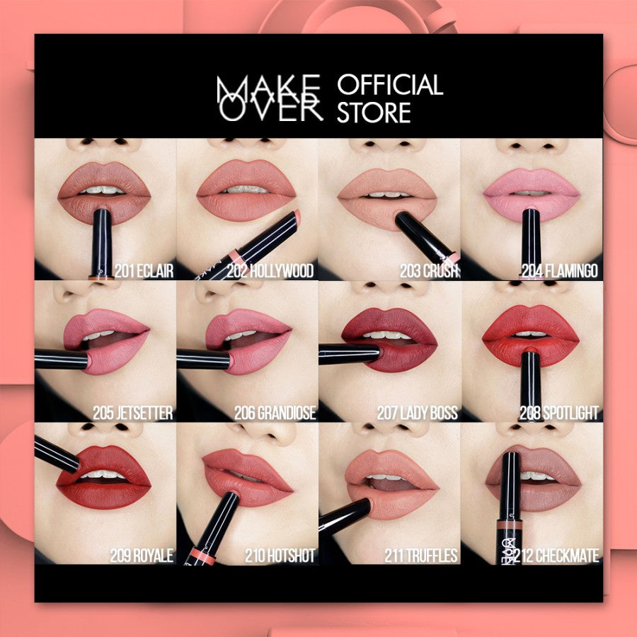 MAKE OVER Cliquematte Lip Stylo 2 g - Lipstick Matte