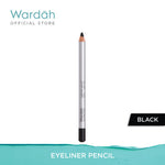 Wardah Eye Liner - Waterproof, dan Warna Hitam Intense - Tekstur Lembut Dengan Aplikator Presisi Mudah Digunakan - Tahan Lama Cocok Untuk Garis dalam Mata