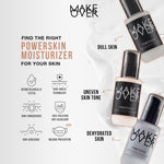 MAKE OVER Powerskin Water Charge Moisturizer - Hyaluronic Acid HA ringan lembab watery gampang cepat meresap base makeup kulit kenyal dalam 2 minggu cocok sebelum makeup tidak berwarna non-comedogenic