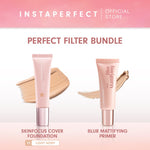 Instaperfect Perfect Filter Bundle (Skinfocus Cover Foundation & Blur Mattifying Primer)