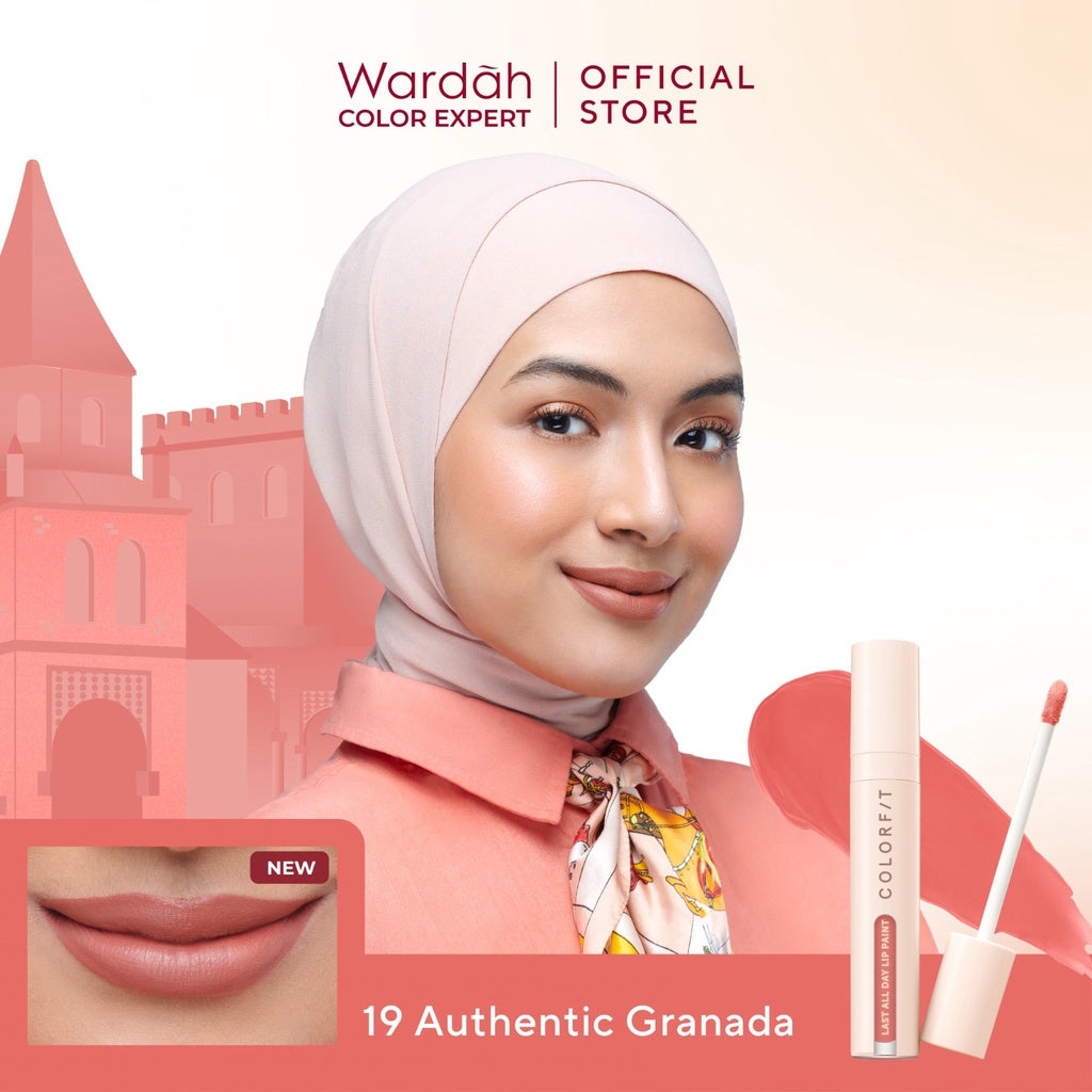 [LIPCALL] WARDAH Colorfit Lip Paint Around the World -  Lip Cream Tahan Lama Hingga 12 Jam, Transferproof, Pigmented -Liptint-Lip-Stain-Lipgloss-Lipstik-Lip Tint-Lip Matte-Lipstick-Lipcream-Lip Longlasting Waterproof Tahan Lama-Makeup-Lipbrary