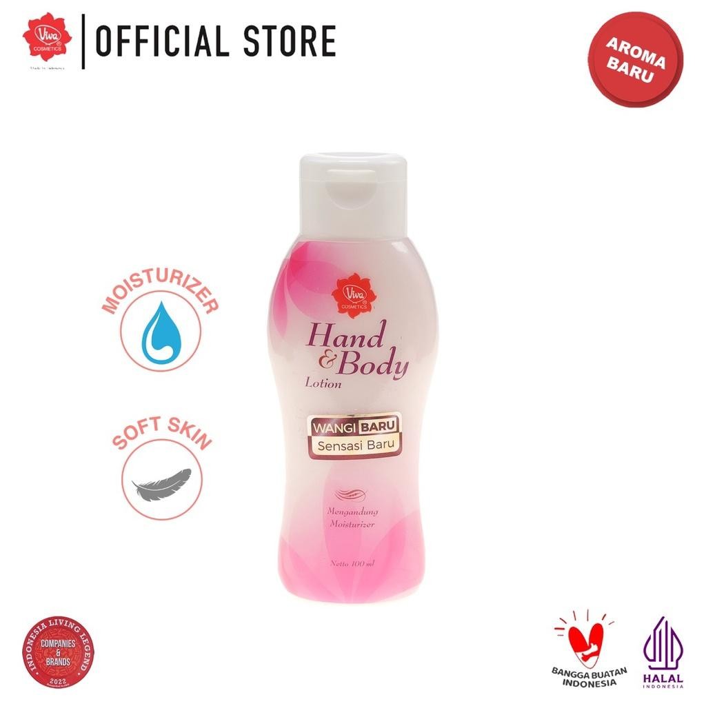 Viva Hand & Body Lotion – Moisturizing & Softening Formula | 100ml Travel Size