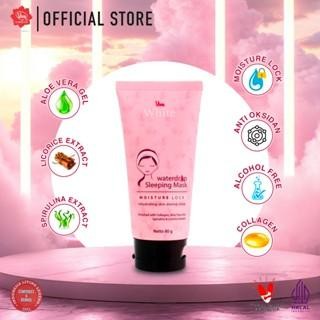 Viva White Waterdrop Sleeping Mask 80g – Hydrating Mask with Collagen, Aloe & Licorice