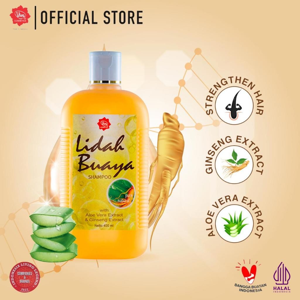 Viva Shampoo Aloe Vera & Ginseng Extract 400ml – Nourishing Hair Shampoo for Stronger, Healthier Hair
