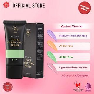 Viva Queen Color Correcting Primer – Moisturizing & Long-Lasting Makeup Base with Vitamin E (4 Color Variants)