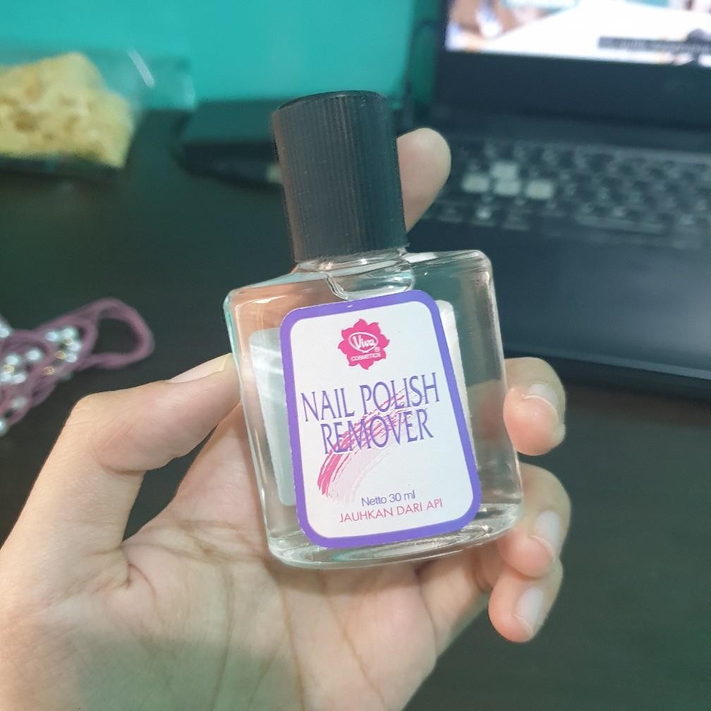 Viva Nail Polish Remover – 30ml (Gentle Formula with Moisturizer)