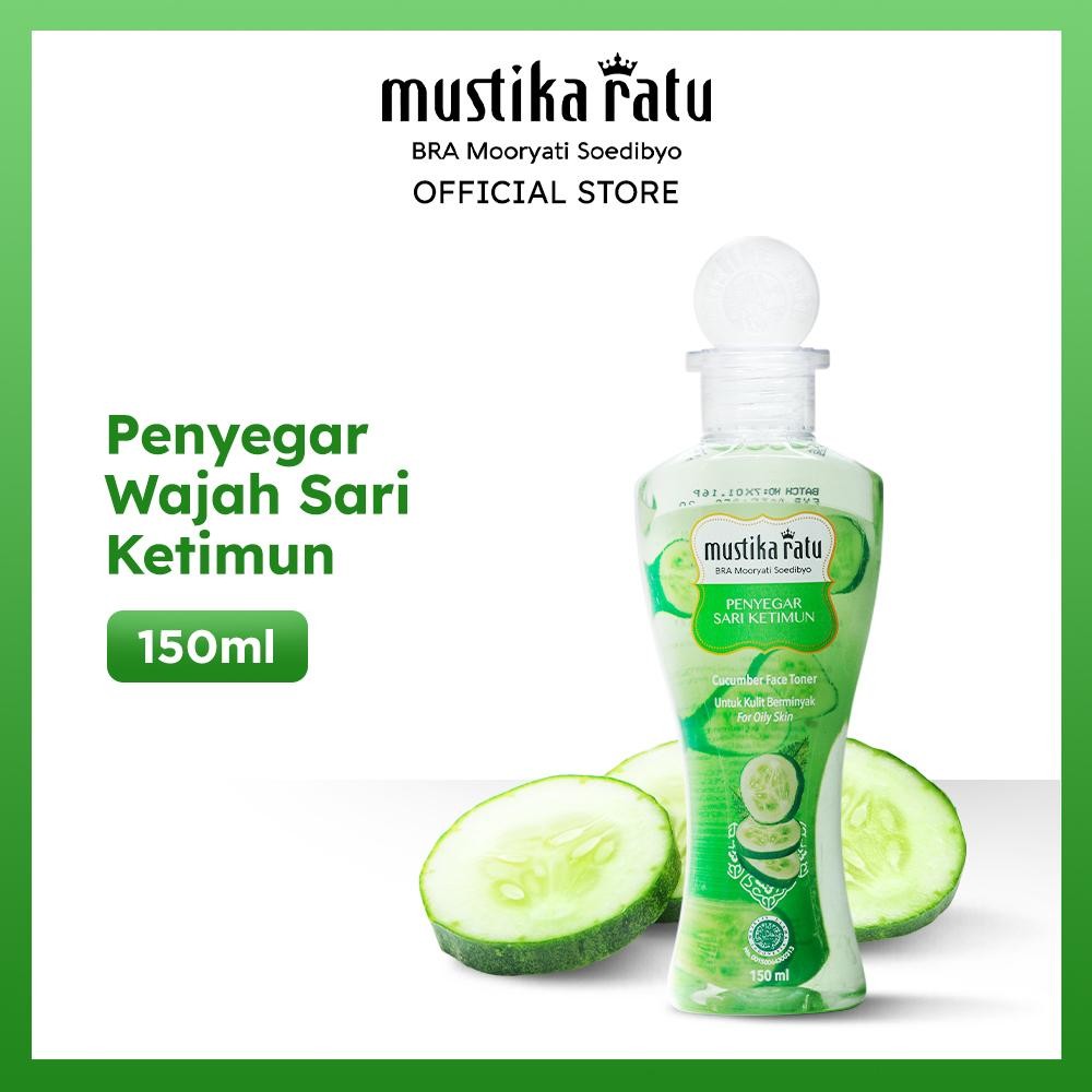 Mustika Ratu – Cucumber Extract Facial Toner 150ml | Refreshing & Hydrating Skin Toner