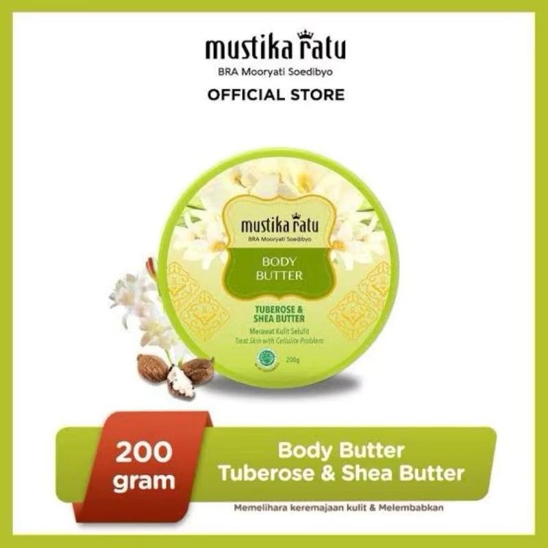 MUSTIKA RATU Body Butter – Tuberose & Shea Butter 200g