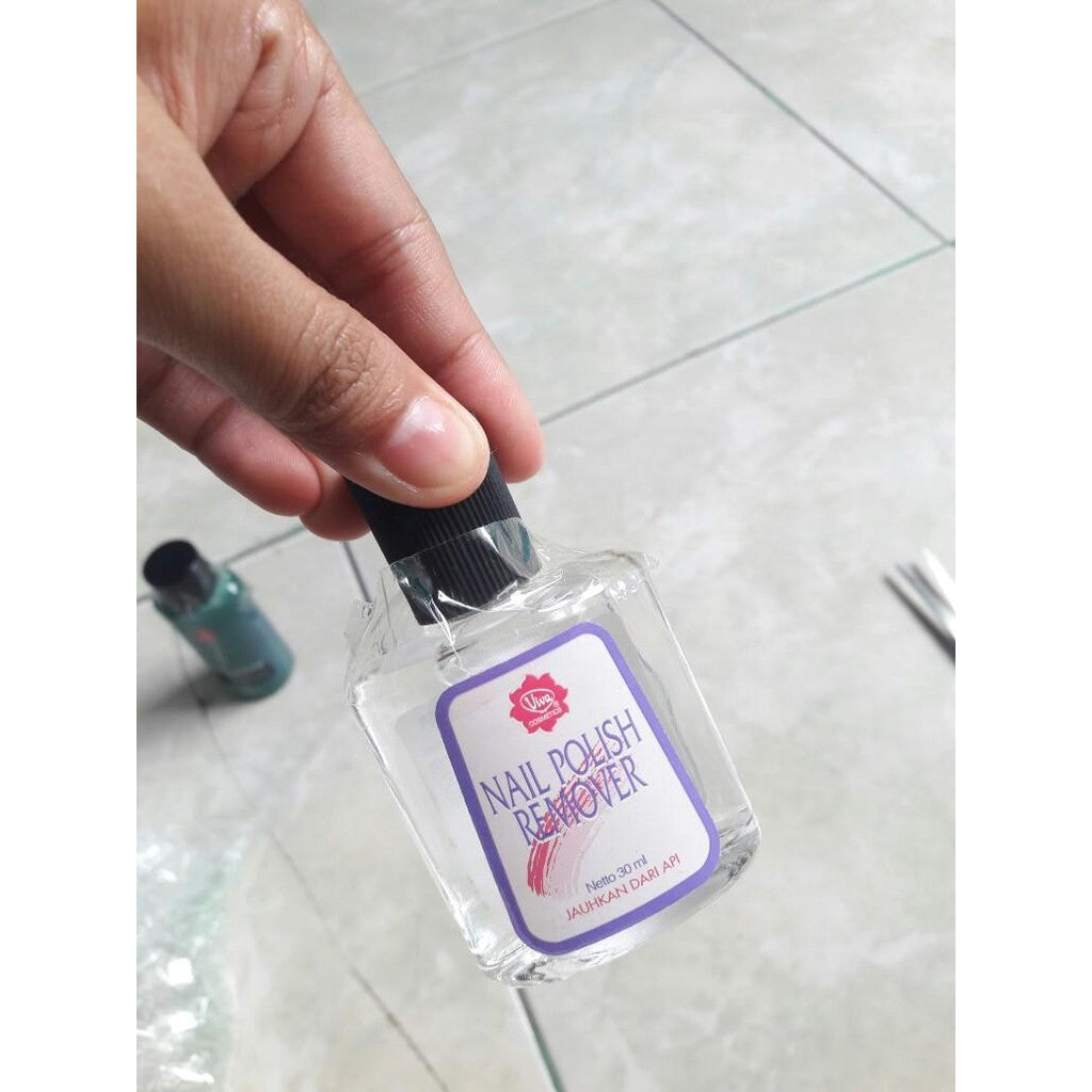 Viva Nail Polish Remover – 30ml (Gentle Formula with Moisturizer)