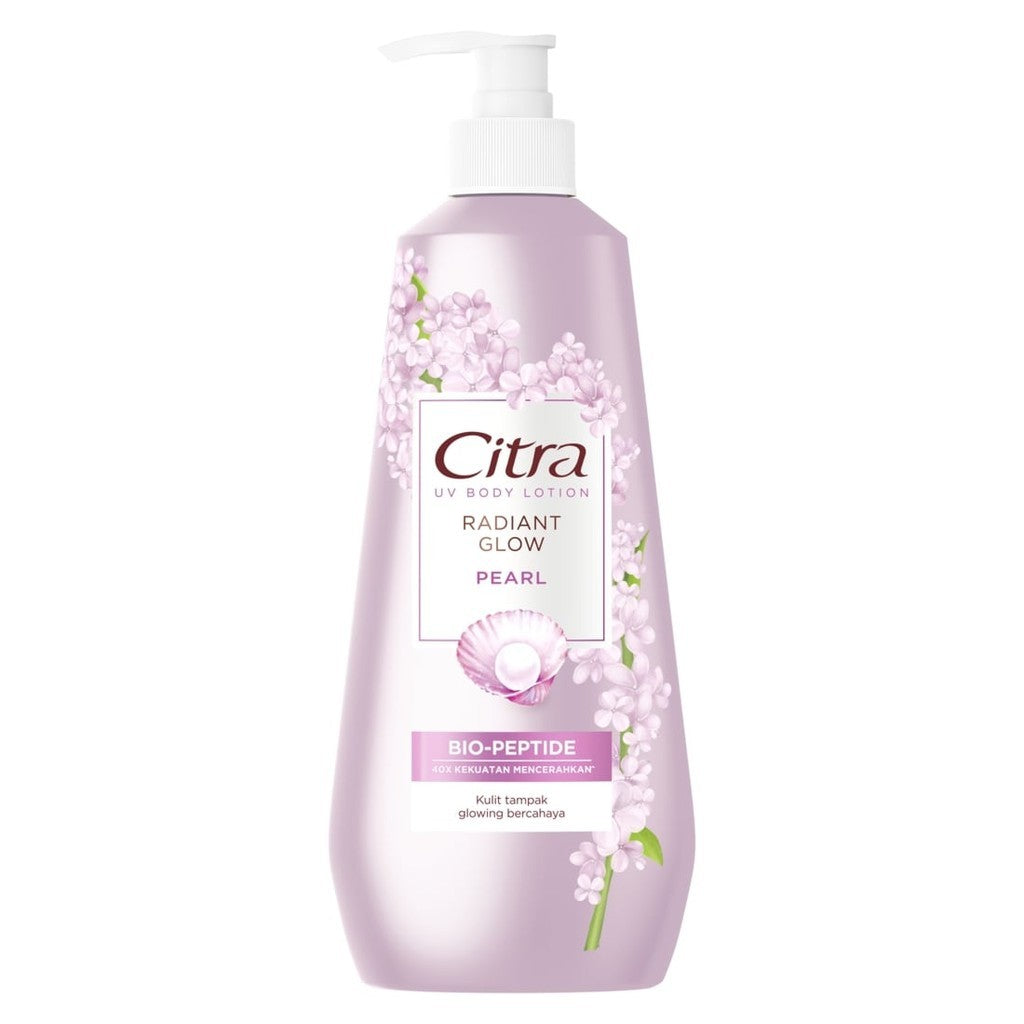 BARU Citra UV Body Lotion Radiant Glow Pearl 380ML - Mencerahkan dan Glowing