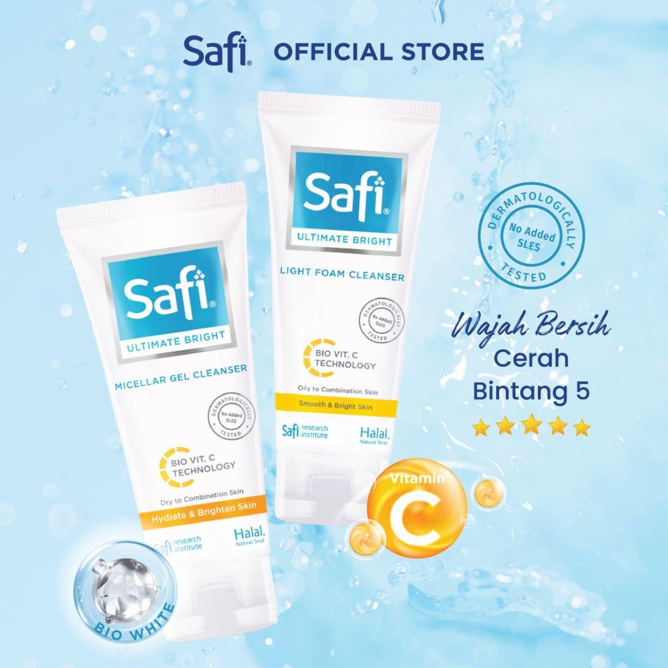 Safi Ultimate Bright Light Foam Cleanser 100 gr