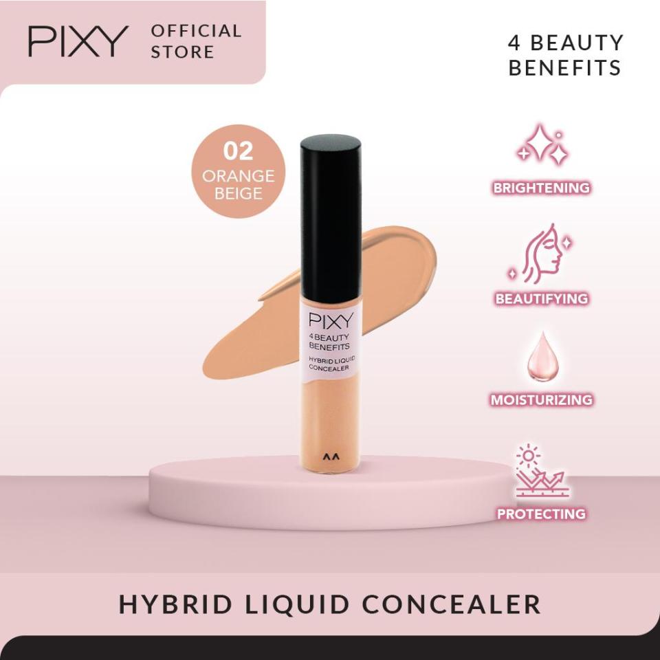 PIXY Hybrid Liquid Concealer 4 Beauty Benefits