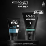 POND’S Skin Institute for Men Anti Acne & Oil Control ICY FOAM 100g - FACIAL WASH Pria Melawan Jerawat & Minyak Berlebih