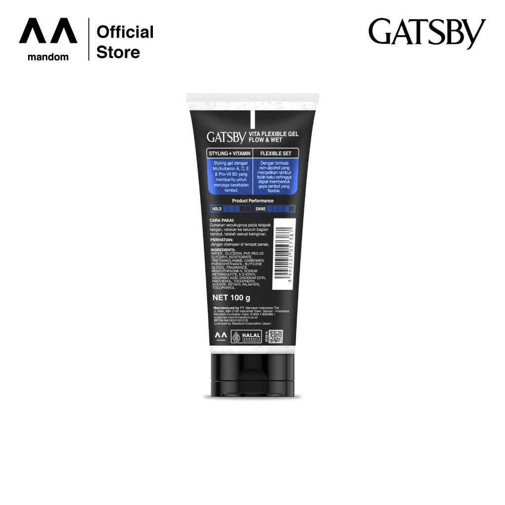 GATSBY Vita Flexible Gel Flow & Wet