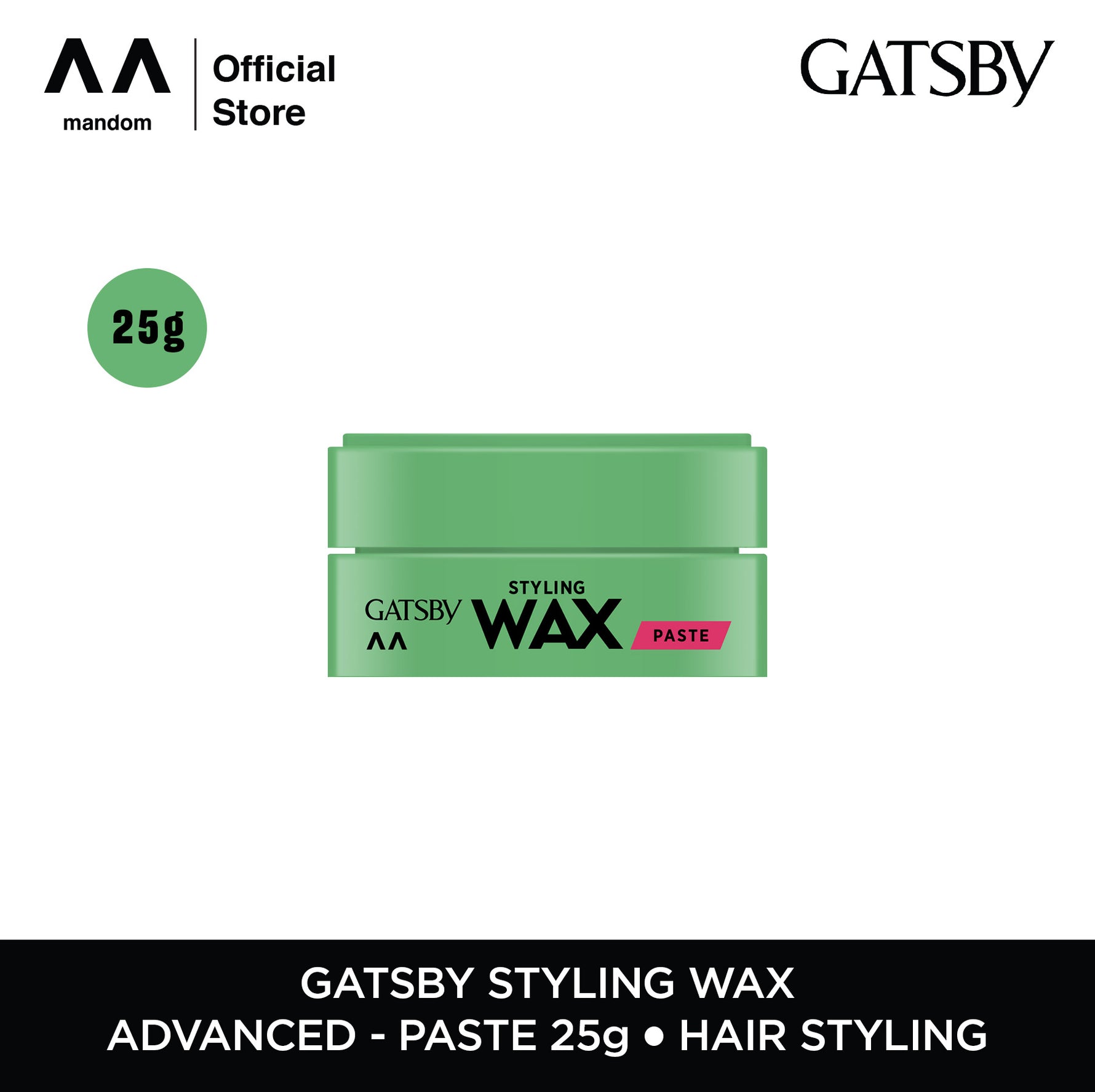 GATSBY Styling Wax X Nitaka Tokyo (75gr & 25gr)