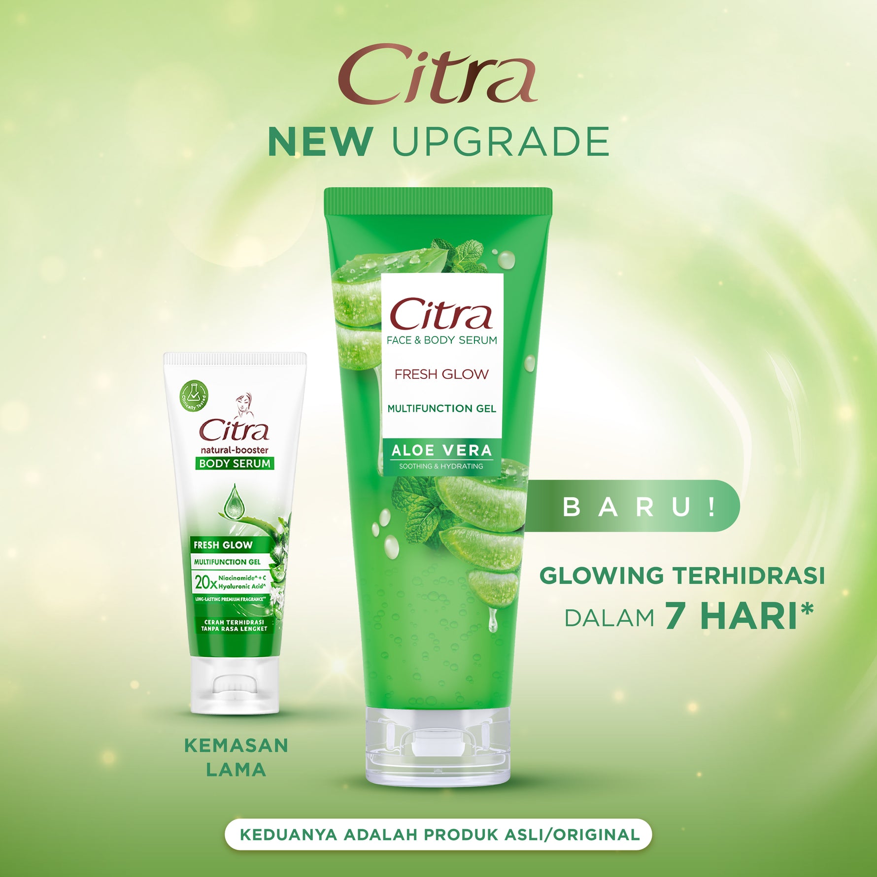 CITRA FACE & BODY SERUM FRESH GLOW 180ML