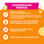 CLEAN & CLEAR Vitamin C Face Wash 100ml - Sabun Cuci Muka untuk Mencerahkan
