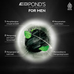 POND’S Skin Institute for Men Oil Control & Brightening ICY FOAM 50g- FACIAL WASH Pria Melawan Jerawat dan Mengontrol Minyak Berlebih