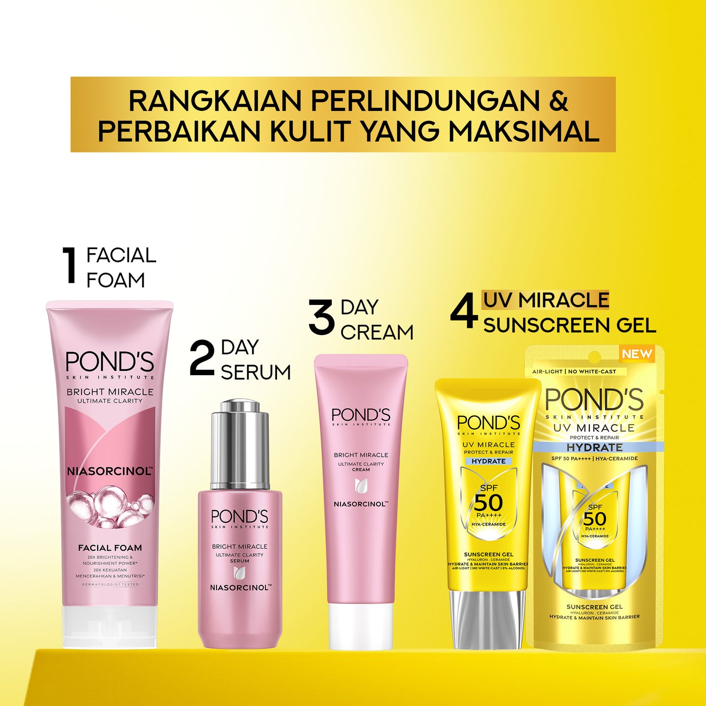 [NEW LAUNCH] PONDS UV MIRACLE HYDRATE SPF 50 25G