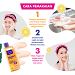 CLEAN & CLEAR Vitamin C Face Wash 100ml - Sabun Cuci Muka untuk Mencerahkan