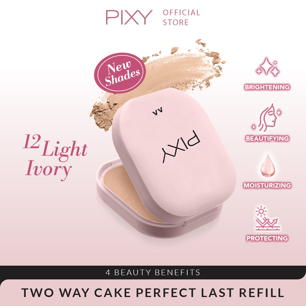 PIXY TWC Perfect Last 4 Beauty Benefits 12 Light Ivory - Refill