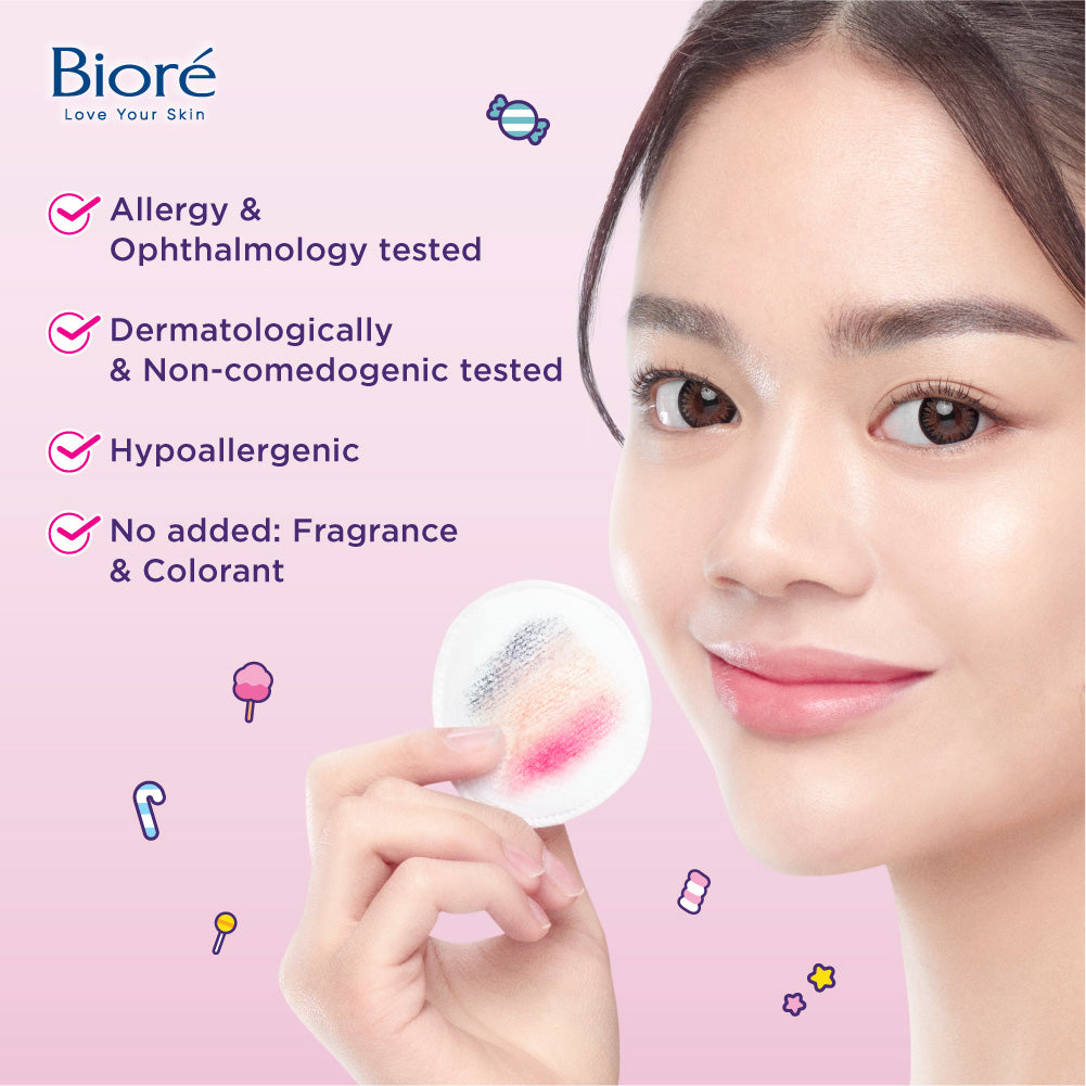 BT21 Special Edition BIORE Micellar Water Pembersih Wajah Soften Up Niacinamide 90 ml for Normal - Dry Skin Makeup Remover