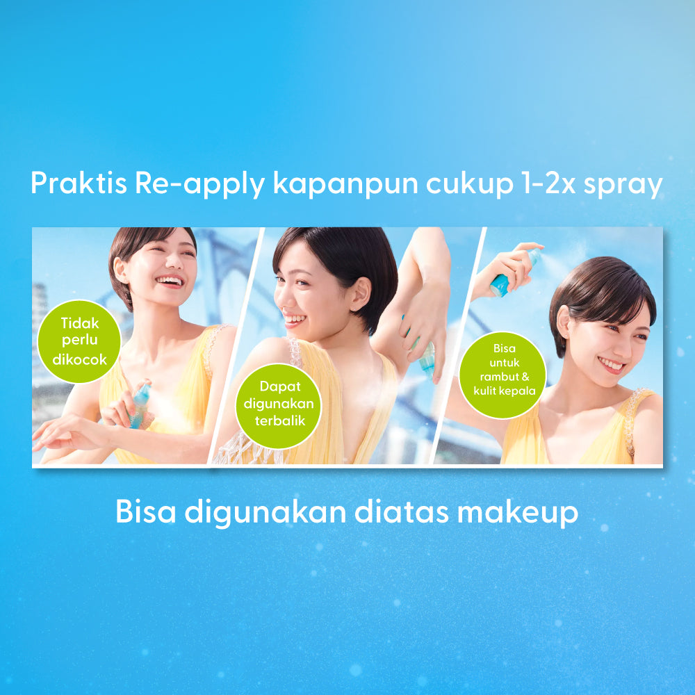 Biore UV Aqua Rich Skincare Sunscreen 60ML Aqua Protect Mist 60ML SPF 50 PA++++