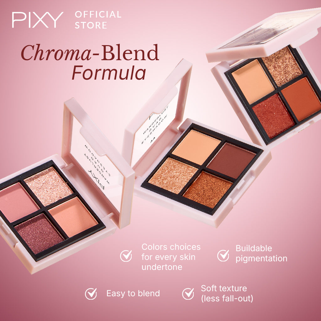 PIXY Wanderlust Quad Eyeshadow