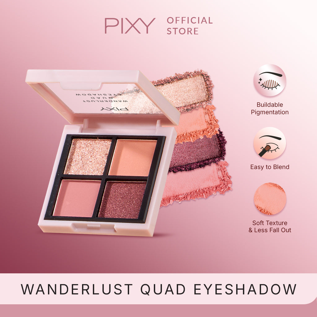 PIXY Wanderlust Quad Eyeshadow