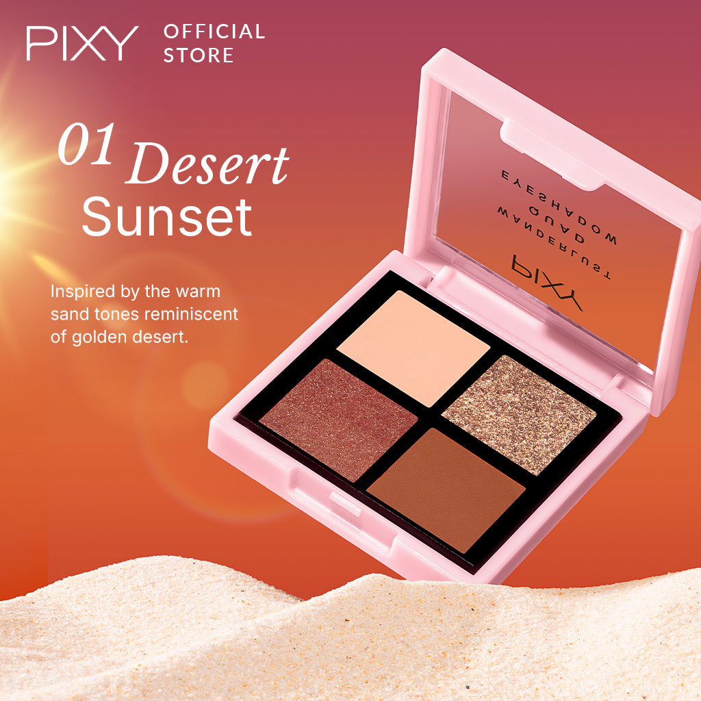 PIXY Wanderlust Quad Eyeshadow