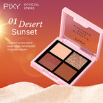 PIXY Wanderlust Quad Eyeshadow