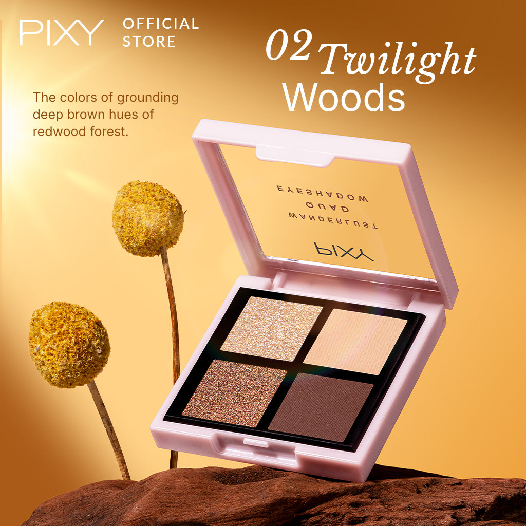 PIXY Wanderlust Quad Eyeshadow
