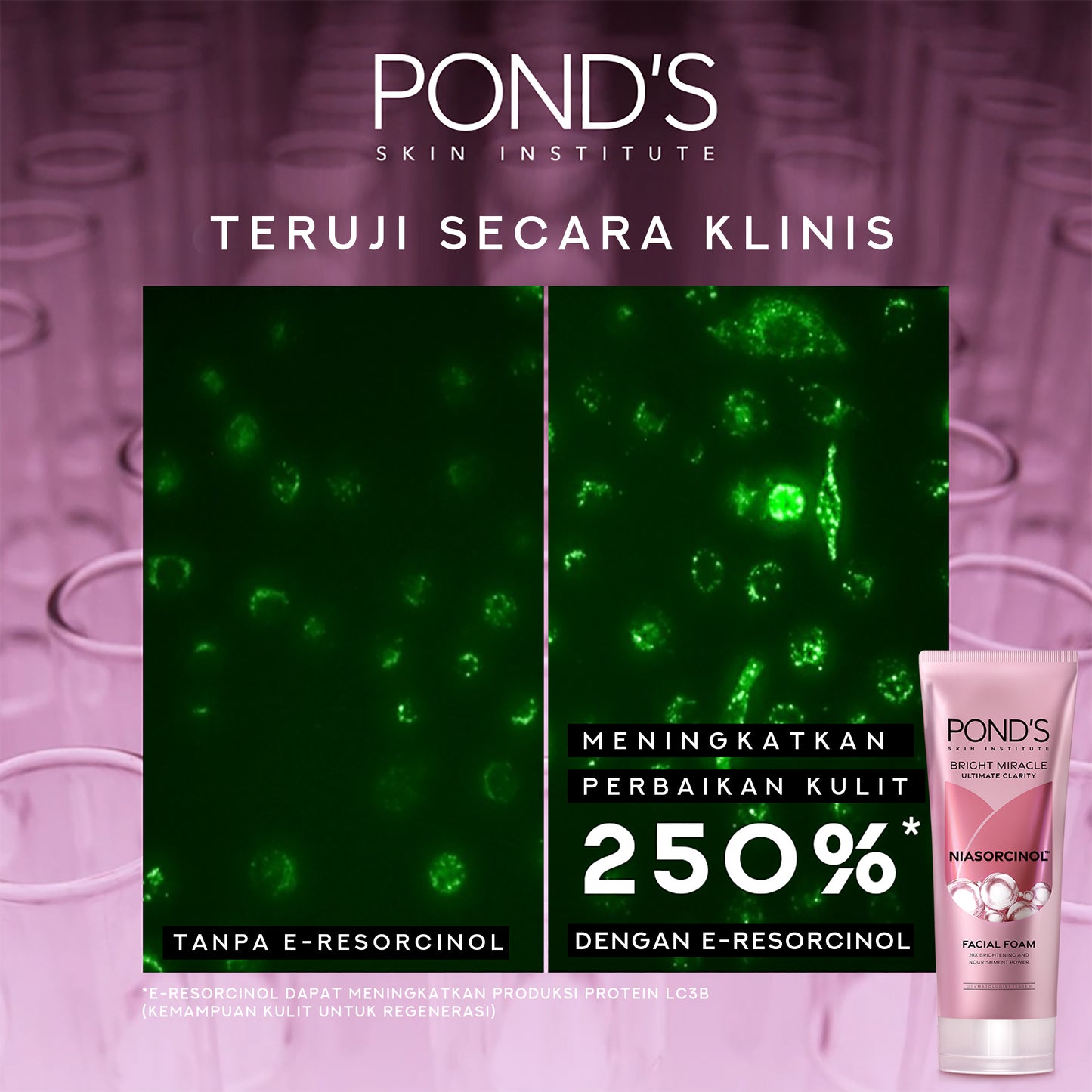 Pond's Bright Miracle Ultimate Clarity Facial Foam 200G