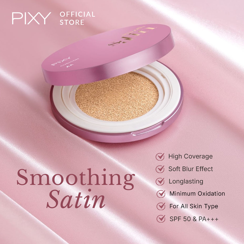 PIXY Smooth Satin Cushion